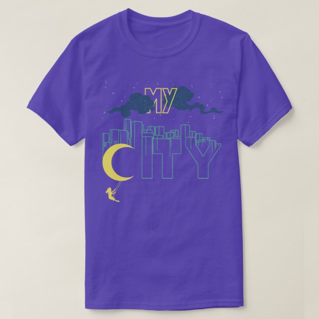 Camiseta Mi ciudad (Diseño del anverso)