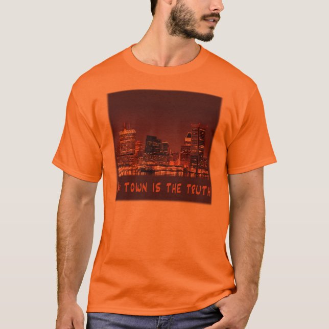 Camiseta Mi ciudad es la verdad (Anverso)
