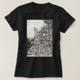 Camiseta Mi ciudad impulsada por el fuego en el mar