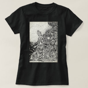 Camiseta Mi ciudad impulsada por el fuego en el mar
