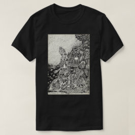 Camiseta Mi ciudad impulsada por el fuego en el mar