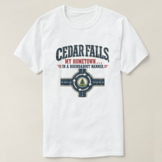 Camiseta Mi ciudad natal de una manera indirecta