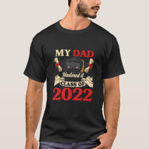 Camiseta Mi Clase De Papá De 2022 Dominó La Graduación Grad