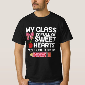 Camiseta Mi Clase Está Llena De Amas Maestras De Preescolar