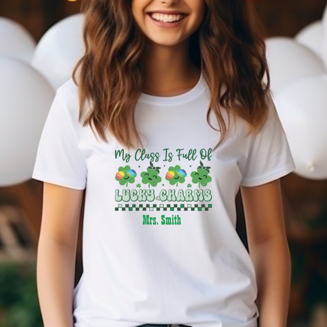 Camiseta "Mi clase está llena de encantos afortunados" Tee (Subido por el creador)
