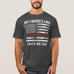 Camiseta Mi CNA favorito me llama papá Personal médico de C