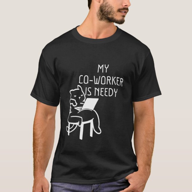 Camiseta Mi Co Worker Es Necesario (Anverso)
