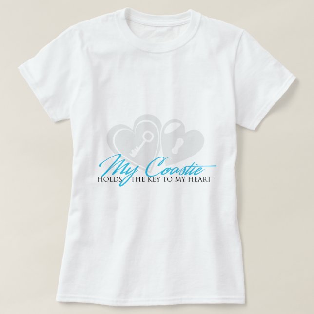 Camiseta Mi cobarde sostiene la llave (Diseño del anverso)
