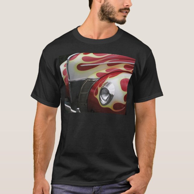 Camiseta Mi coche de carreras de encargo (Anverso)