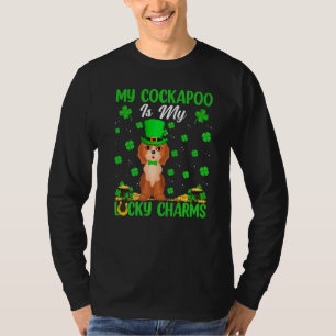Camiseta Mi Cockapoo Es Mi Lucky Charms Cockapoo Perro St P