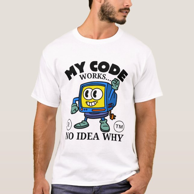 Camiseta Mi código funciona (Anverso)