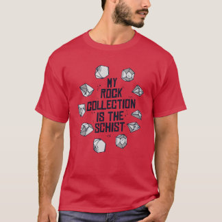 Camiseta Mi Colección de Rocas Ishe Schist Familia de Geólo