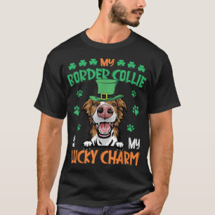 Camiseta Mi Collie fronterizo es mi encanto irlandés