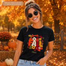 Mi color favorito es otoño Personalizado Mujeres