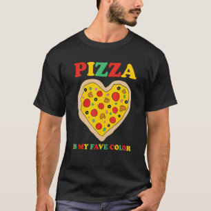 Camiseta Mi Color Favorito Es Pizza Pepperoni Slice Dough