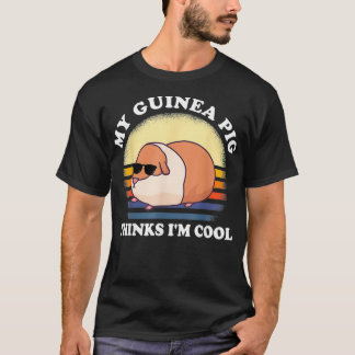 Camiseta mi conejillo de Indias piensa que soy genial Roden