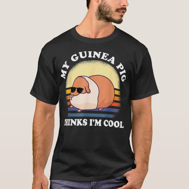 Camiseta mi conejillo de Indias piensa que soy genial Roden (Anverso)