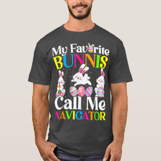 Camiseta Mi conejito favorito me llama navegante Pascua 