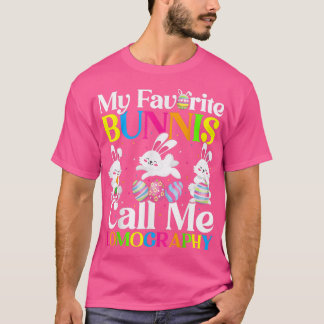 Camiseta Mi conejito favorito me llama Pascua Lomográfica 