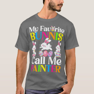Camiseta Mi conejito favorito me llama Pascua pintora 