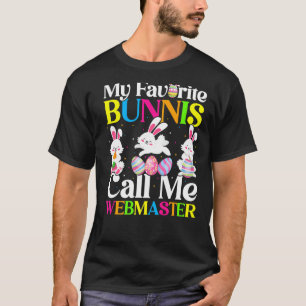 Camiseta Mi conejito favorito me llama Semana Santa Webmast