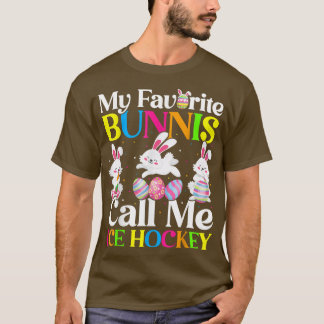 Camiseta Mi conejito favorito me llama T-Shir de pascua de 