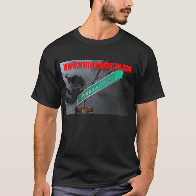 Camiseta Mi conexión agradable de la avenida - modificada (Anverso)