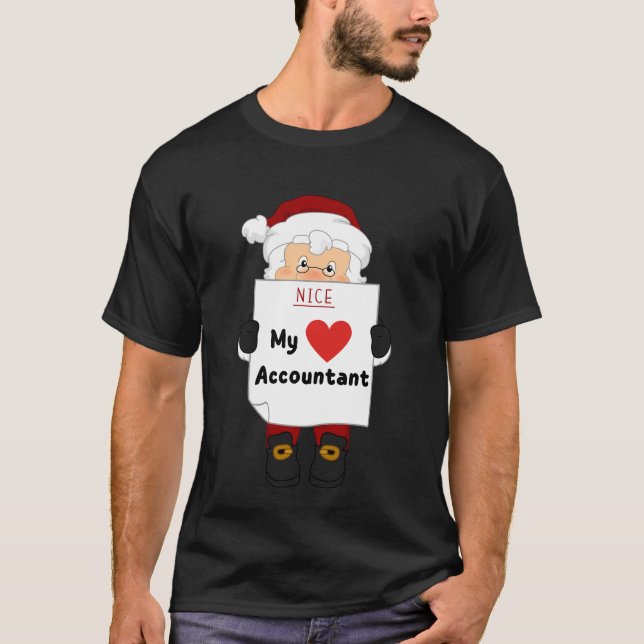 Camiseta Mi contable favorito - Contador de Navidades (Anverso)