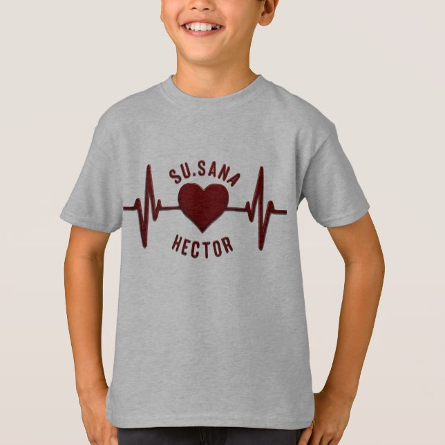 CAMISETA MI CORAZÓN DULCE (Anverso)