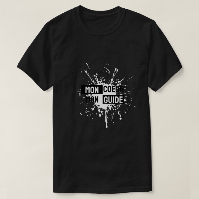 Camiseta Mi corazón es mi guía (Diseño del anverso)