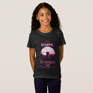 Camiseta Mi corazón es tuyo y siempre lo será