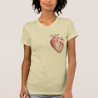 Camiseta Mi corazón (esquema rojo)