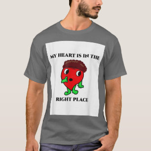 Camiseta Mi Corazón Está En El Lugar Correcto4094