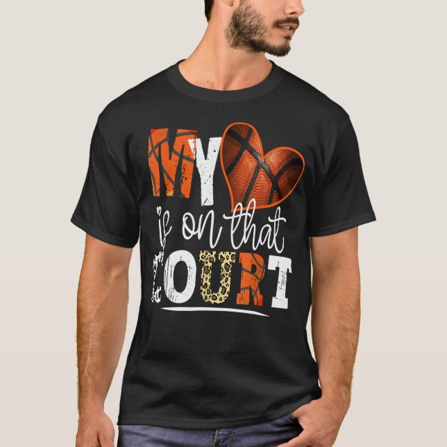 Camiseta Mi corazón está en esa corte B (Anverso)