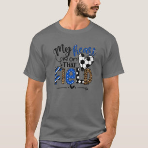Camiseta Mi Corazón Está En Esa Madre Deportiva De Fútbol D