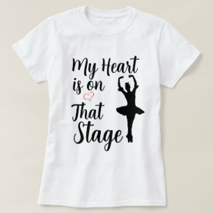 Camiseta Mi corazón está en ese escenario