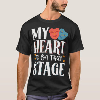 Camiseta Mi corazón está en ese escenario