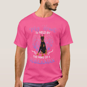 Camiseta Mi Corazón Está Sostenido Por Las Palas De Un Dobe