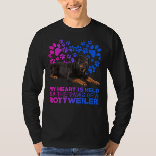 Camiseta Mi Corazón Está Sostenido Por Las Palas De Un Rott