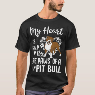 Camiseta Mi Corazón Está Sostenido Por Las Palas De Un Toro