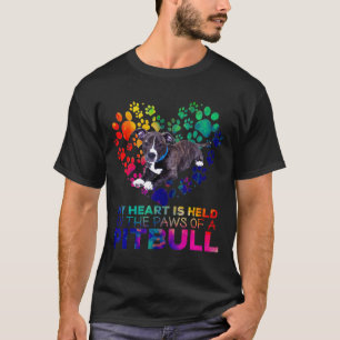 Camiseta Mi Corazón Está Sostenido Por Las Patas De Un Perr