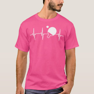 Camiseta Mi corazón late por el tenis de mesa