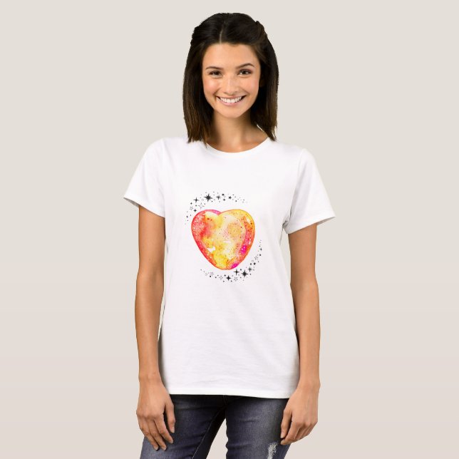 Camiseta Mi corazón no está en silencio (Anverso completo)