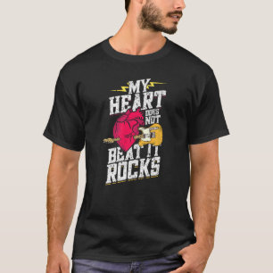 Camiseta Mi Corazón No Le Gana A Rocas Electrónicas