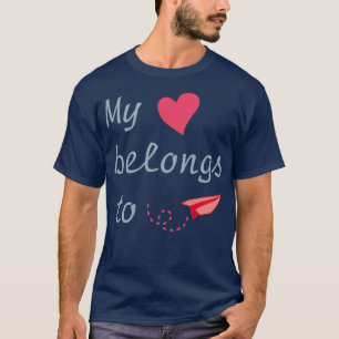 Camiseta Mi corazón pertenece a