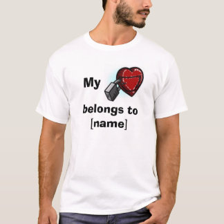 Camiseta Mi corazón pertenece a…