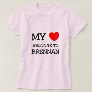 Camiseta Mi corazón pertenece a Brennan