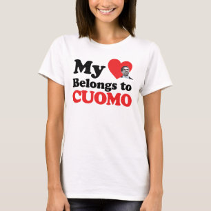 Camiseta Mi corazón pertenece a Cuomo