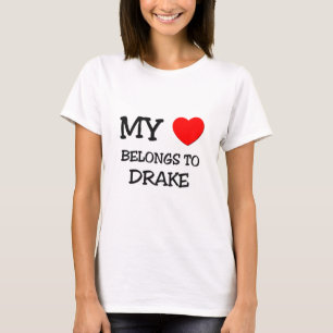 Camiseta Mi corazón pertenece a Drake