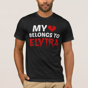 Camiseta Mi corazón pertenece a Elvira